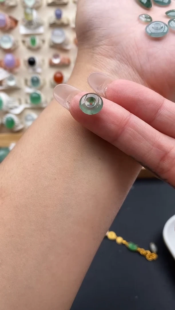 裸石翡翠范*缅甸天然A货翡翠2  2-