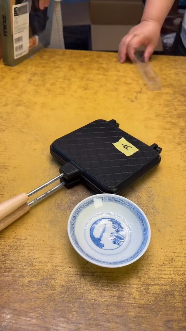 瓷器瓷器瑕疵破破32铁锅碗