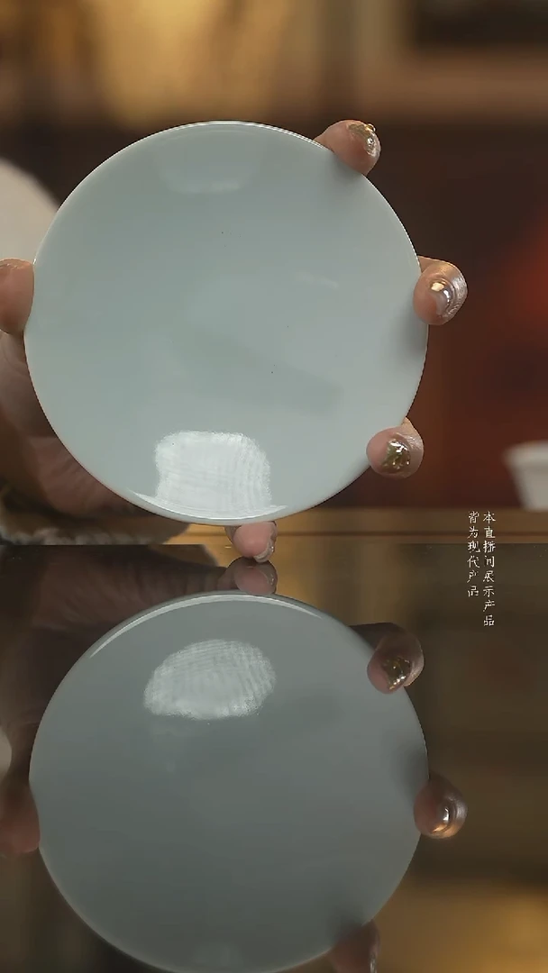 杯子陶瓷白胎小杯托白胎小杯托