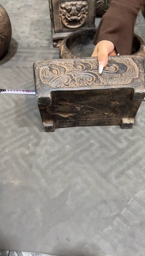 陶土【火山泥】石槽盆