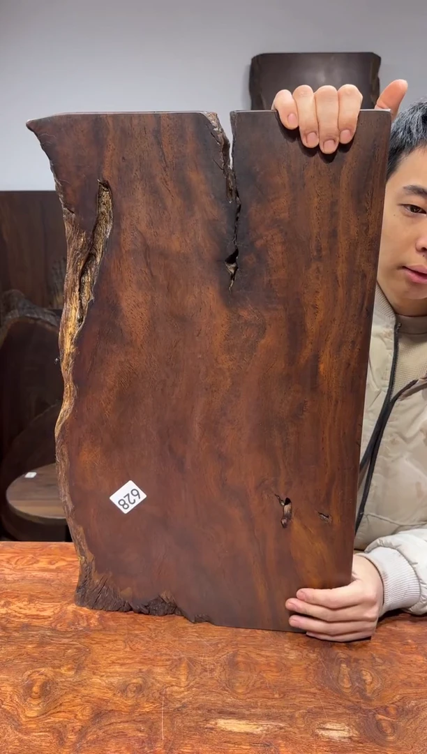 风车木（黑檀木）尺寸63*38*2.5编号628