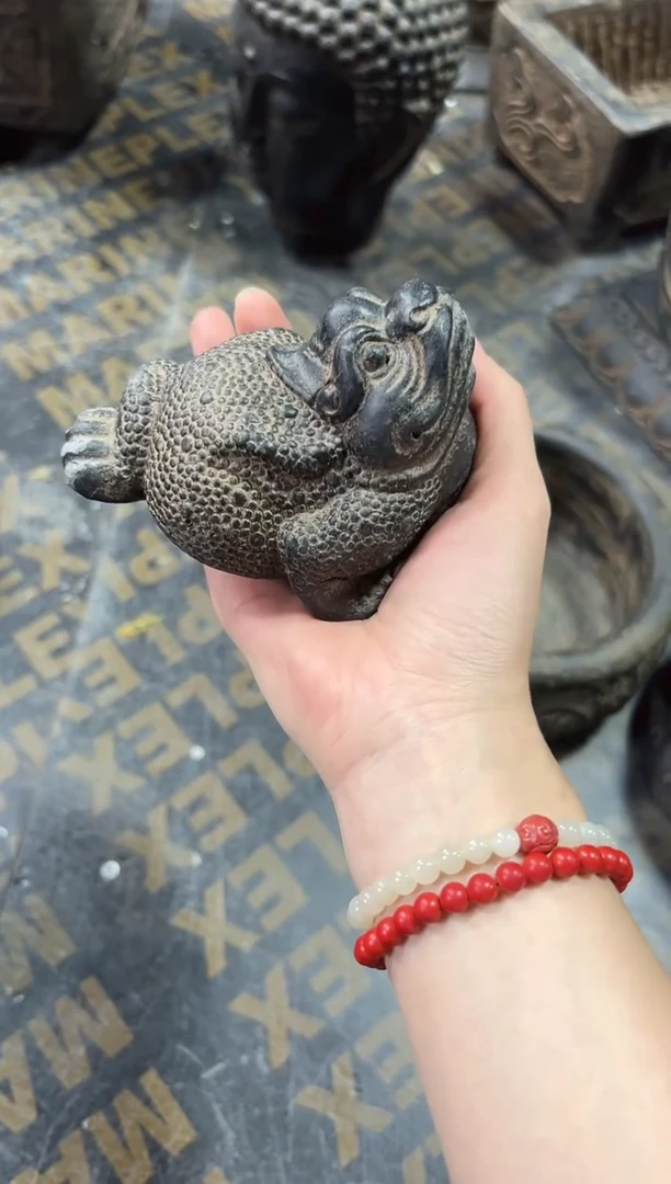 陶土【火山泥】小金蟾