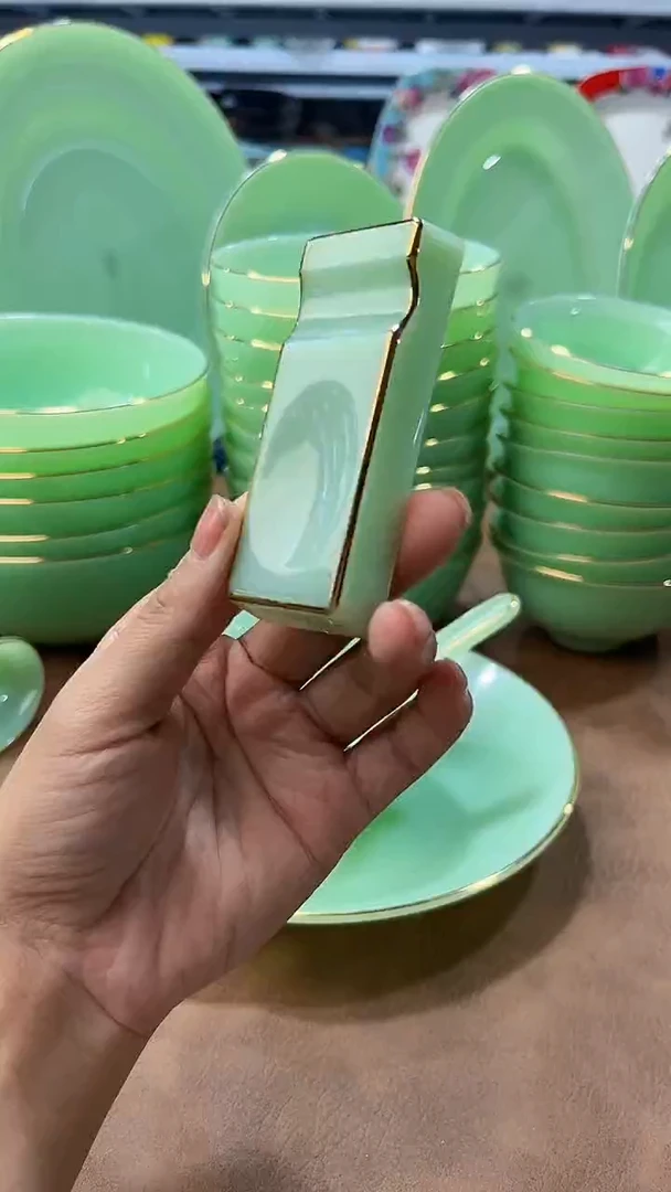 玉瓷筷子架10只餐具