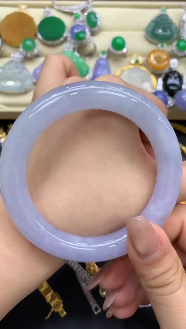 未镶嵌手镯翡翠419-中国好珍宝