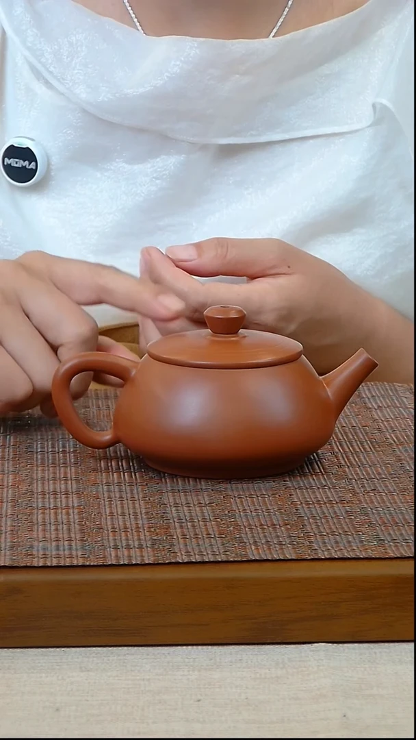 07复烧石瓢壶180CC/玖陶甄选纯手工制作