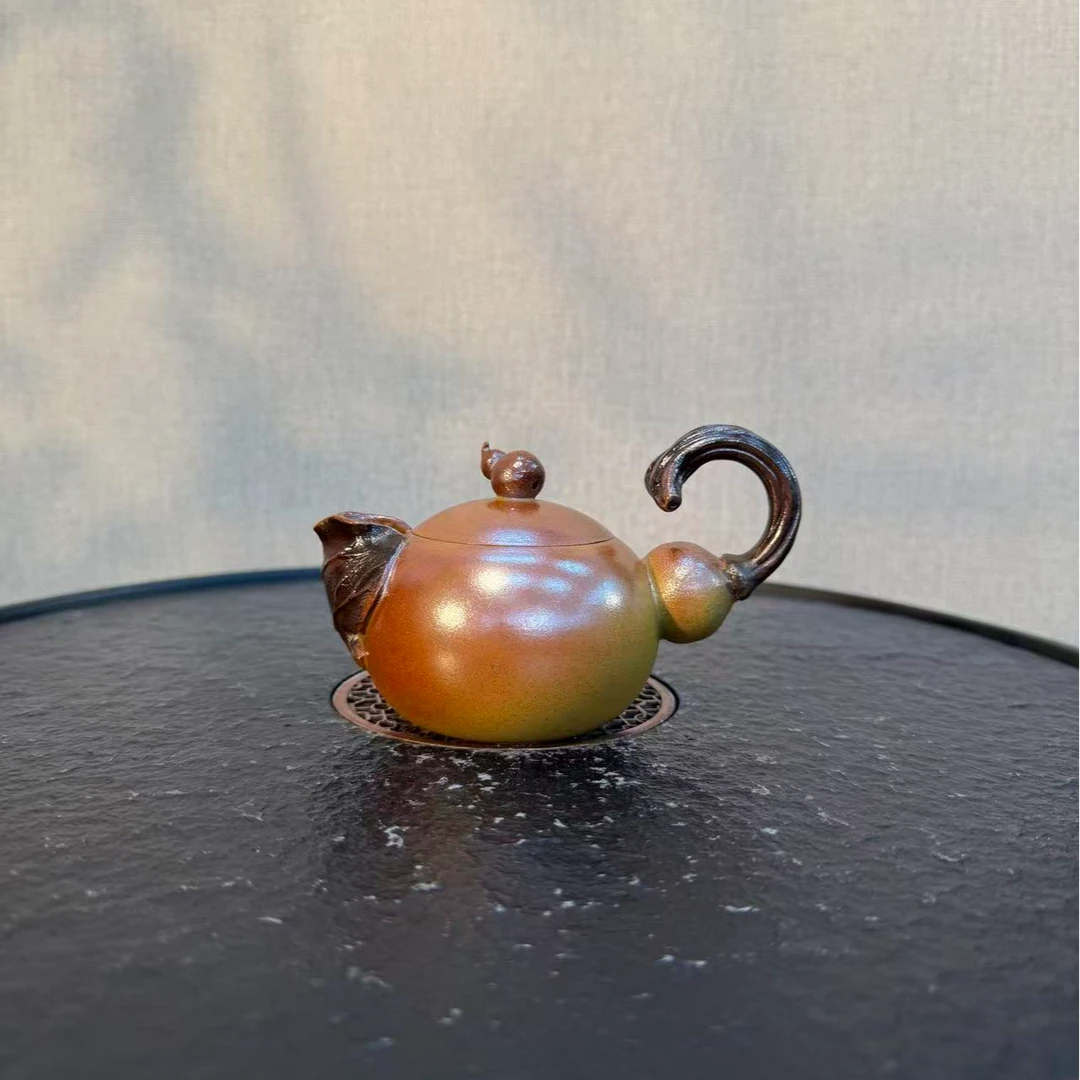 213号 hcj 0520033082 葫芦壶 柴烧 150cc