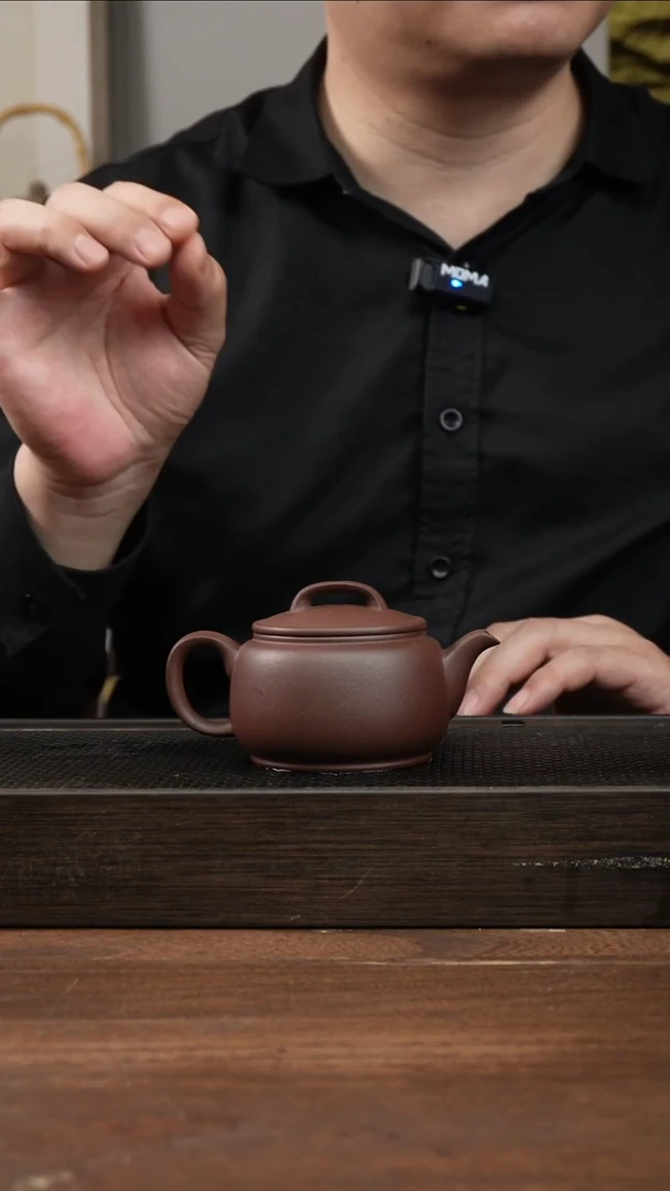 茶杯紫砂白***腐紫泥古韵圆汉瓦 ！   180CC