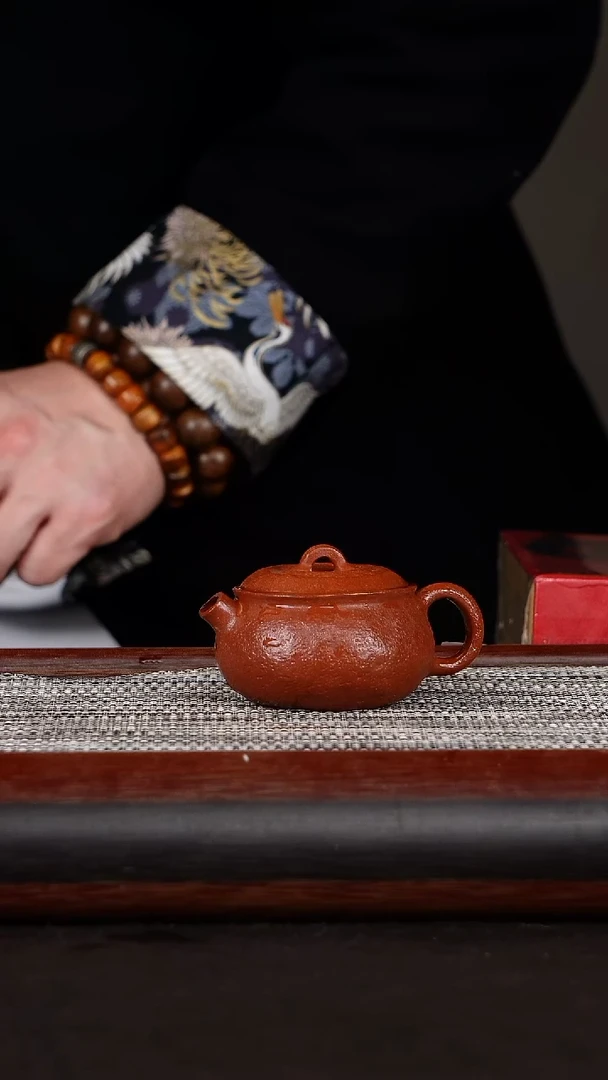 【闪购商品】紫砂茶壶小丑鱼红降坡