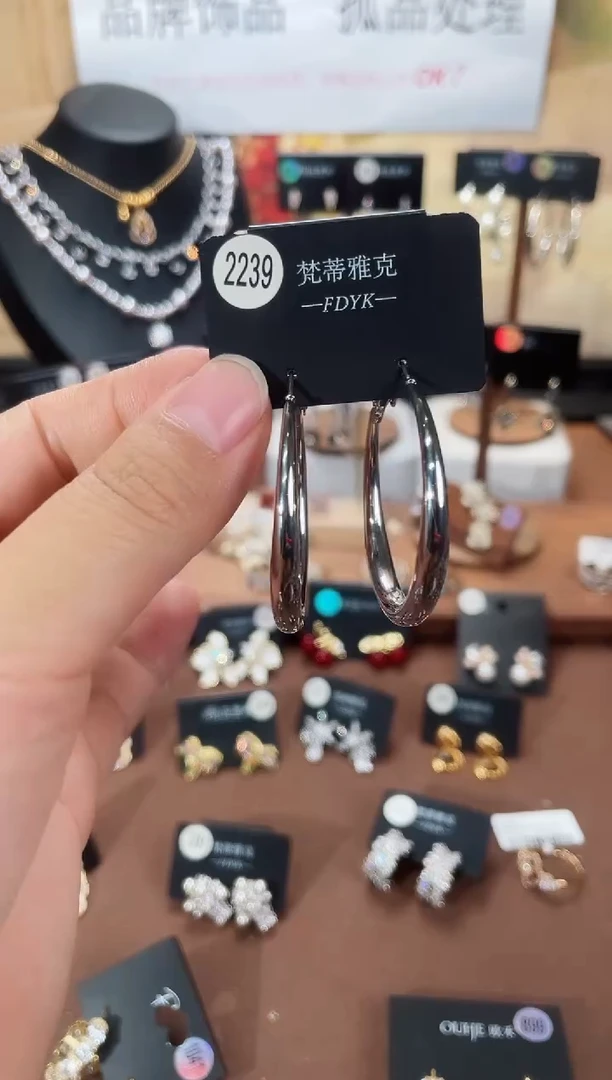 合金925银锆石梵2239