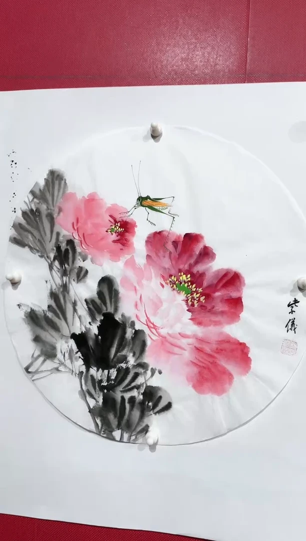 【闪购商品】绘画63林紫仪绘画作品34*34