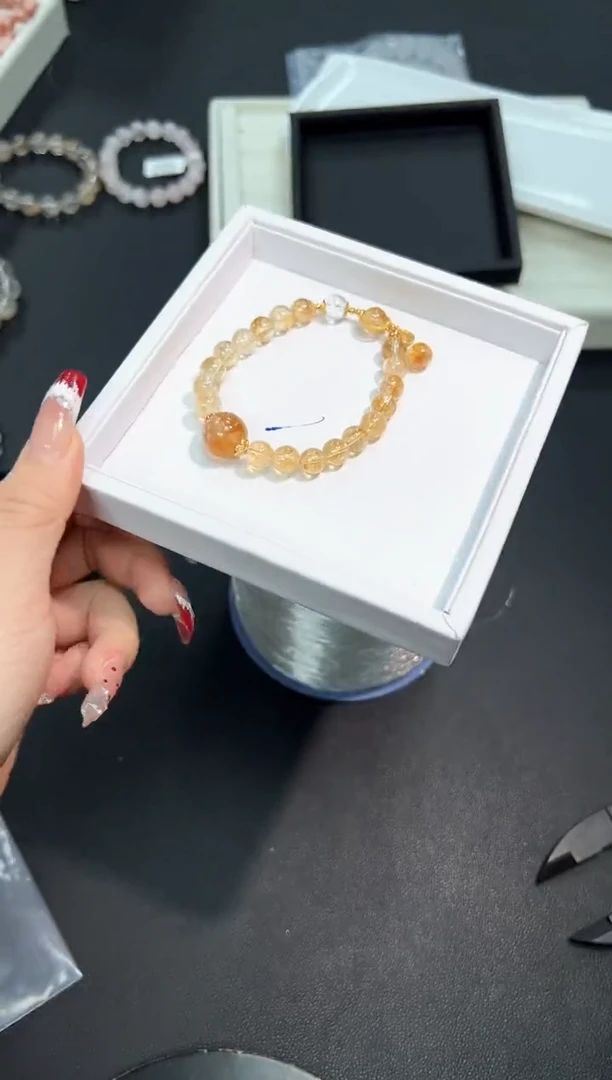 【闪购商品】水晶手串未镶嵌11I多样性发其一/1条默认微瑕