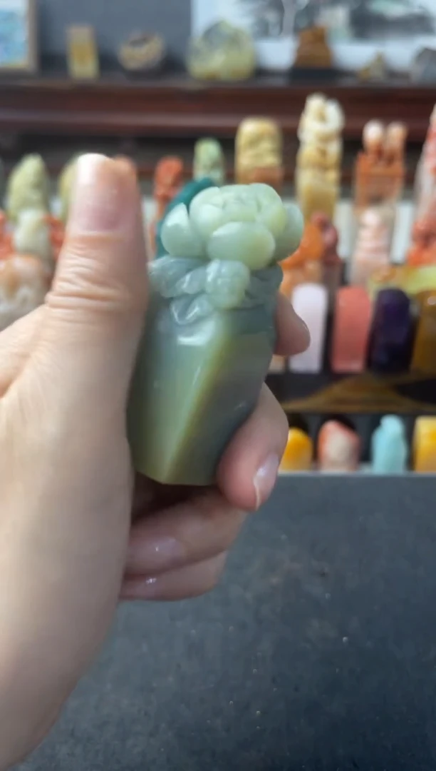 青田石印石编号编号8663