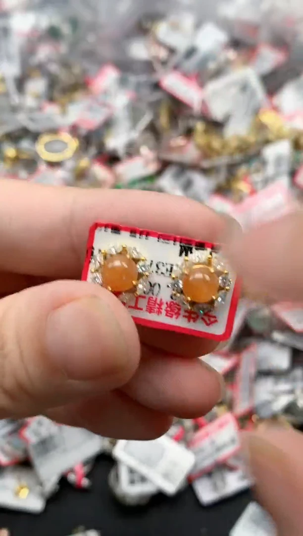 翡翠戒指银S925镶嵌缅甸天然翡翠