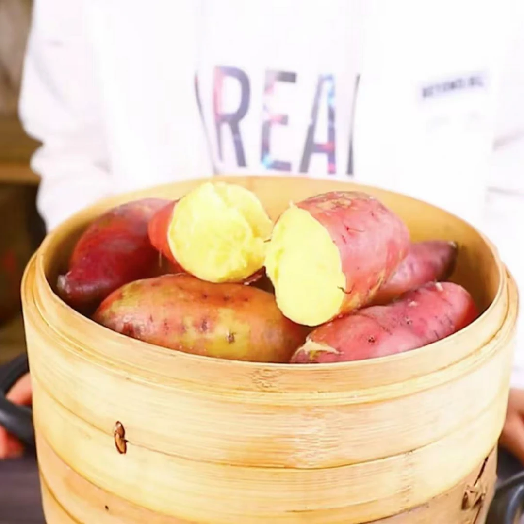 海南澄迈桥头富硒地瓜净重4.8-5斤