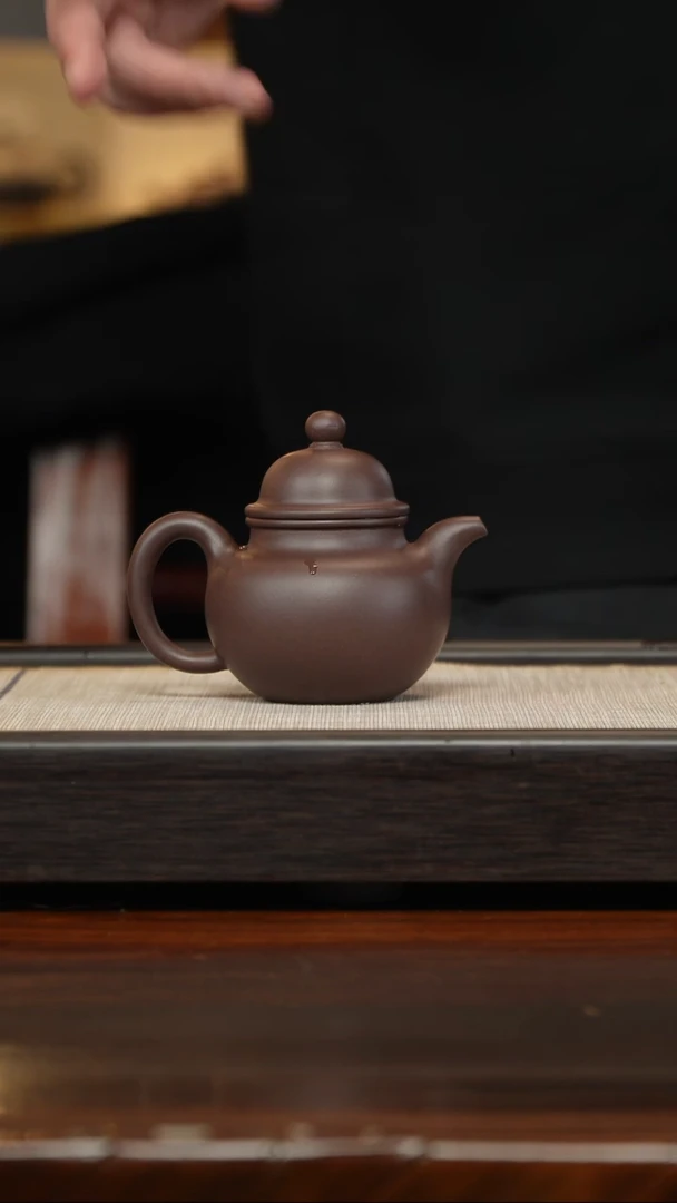 【闪购商品】紫砂茶壶四底掇球