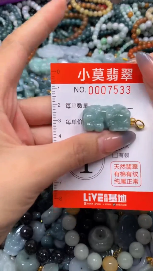 颈饰未镶嵌翡翠闪购007533