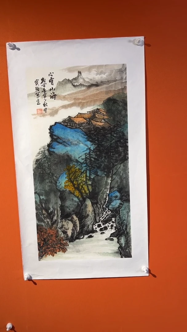国画王保強老師手绘作品