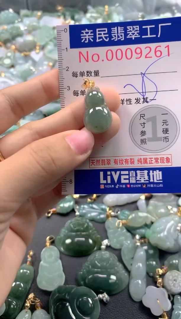 颈饰未镶嵌翡翠9261