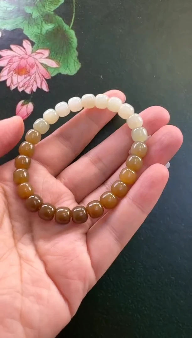 未镶嵌手串和田玉手串