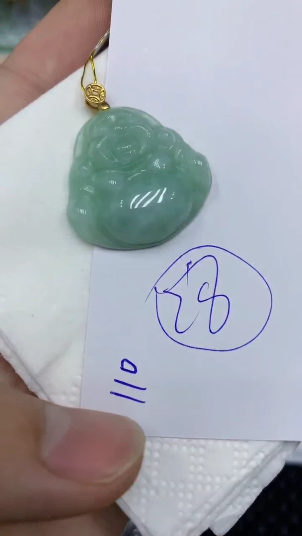 颈饰未镶嵌翡翠缅甸A货翡翠