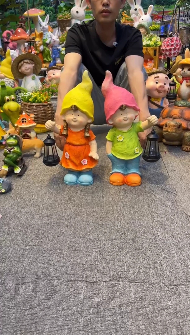 无花朵花园庭院摆件&002&