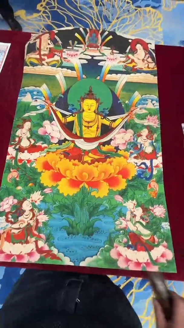 卷轴画唐卡16039
