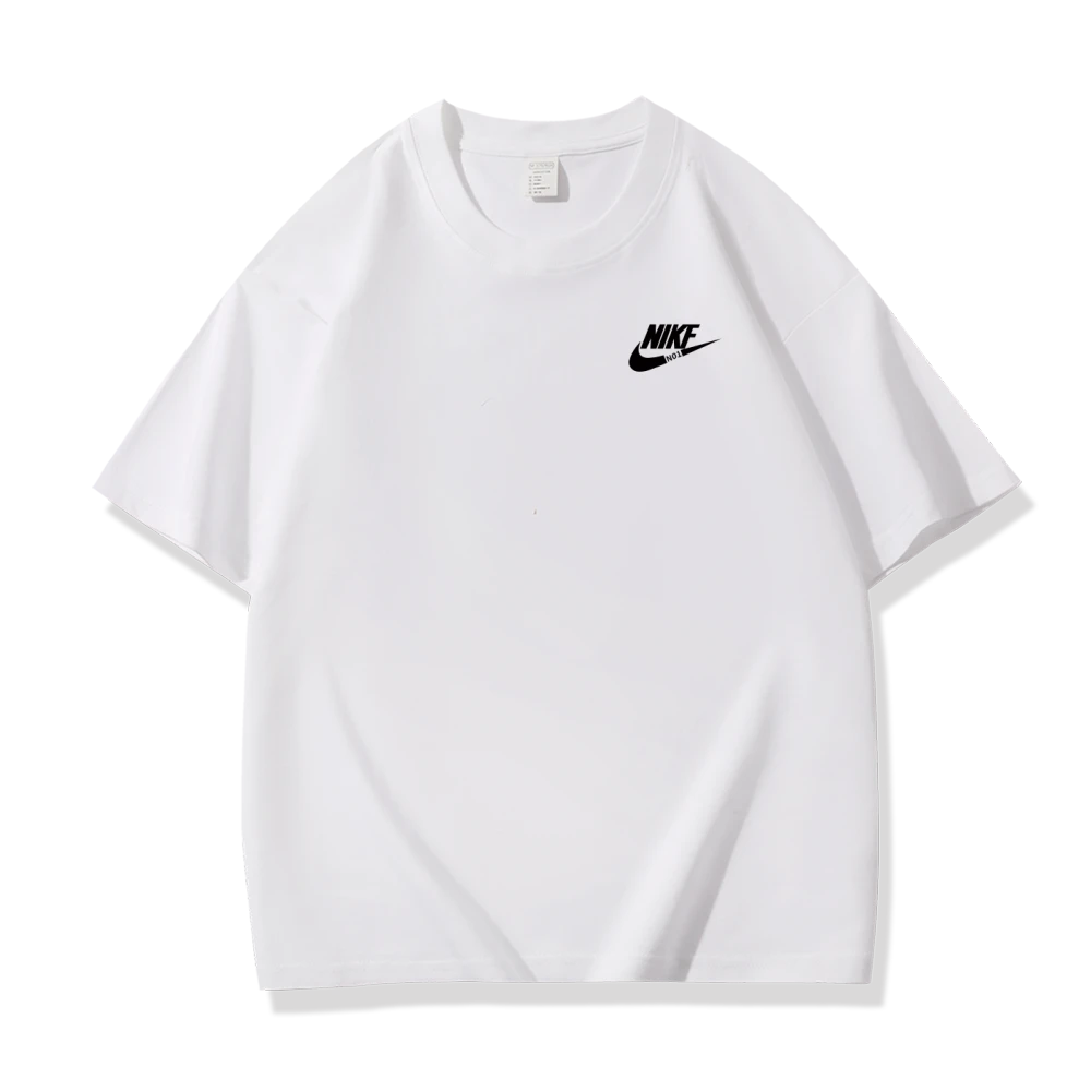 【一折粉丝福利】夏季潮牌男女同款百搭圆领T恤