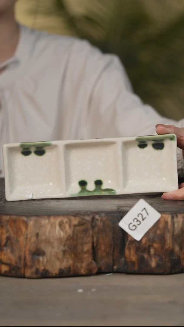 瓷片景德镇高温釉下彩可微波烤箱洗碗机327