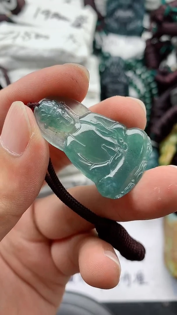 翡翠未镶嵌颈饰888