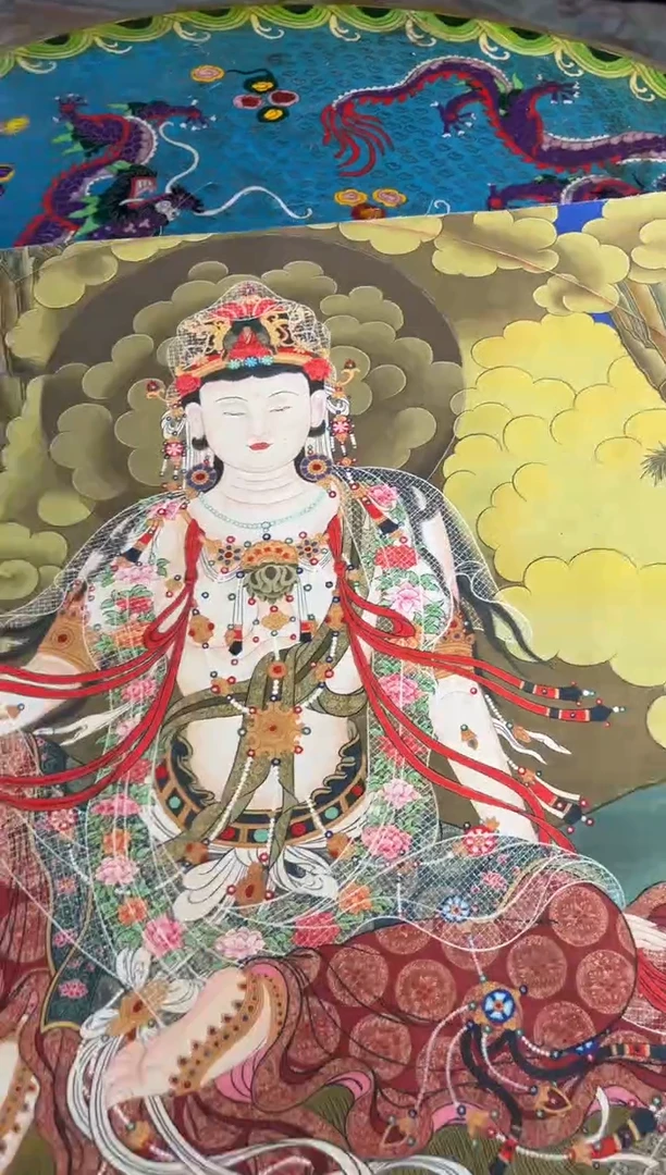 卷轴画东东唐卡tk16