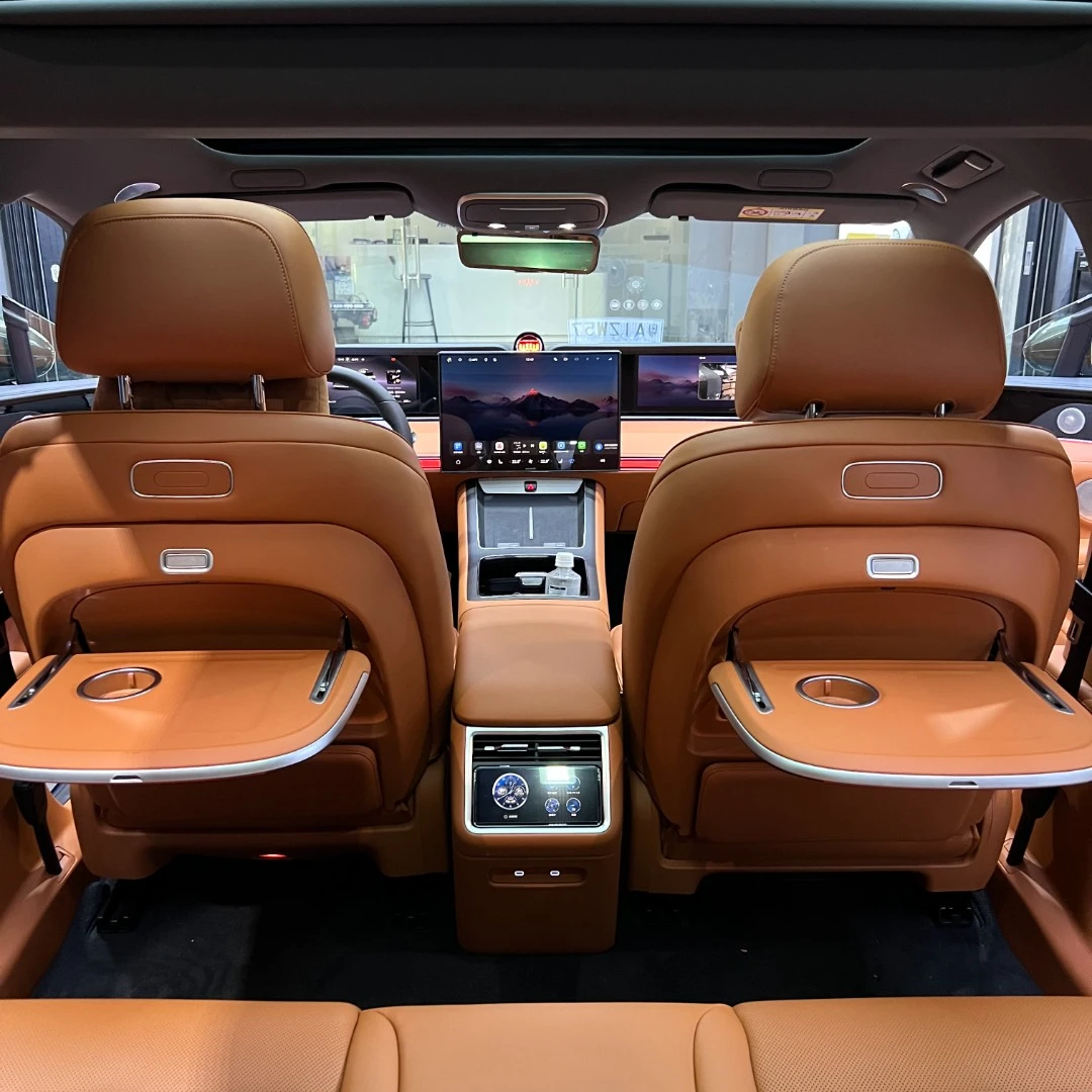 横泓享界S9/S9T桌板主驾副驾专用折叠小桌板后排电动小桌板