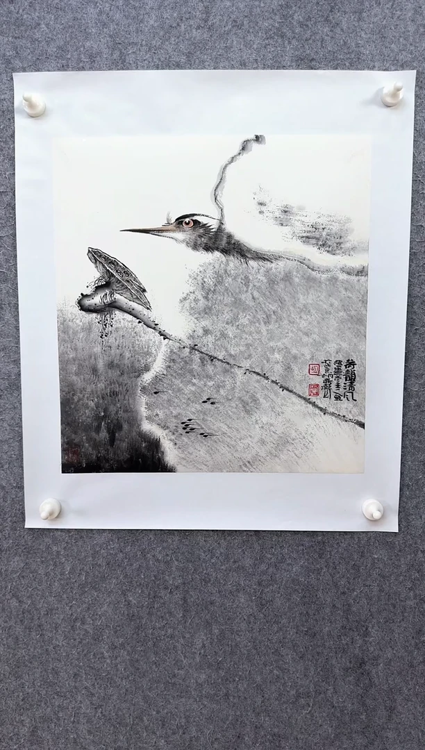 国画ST-HQS老师绘画作品