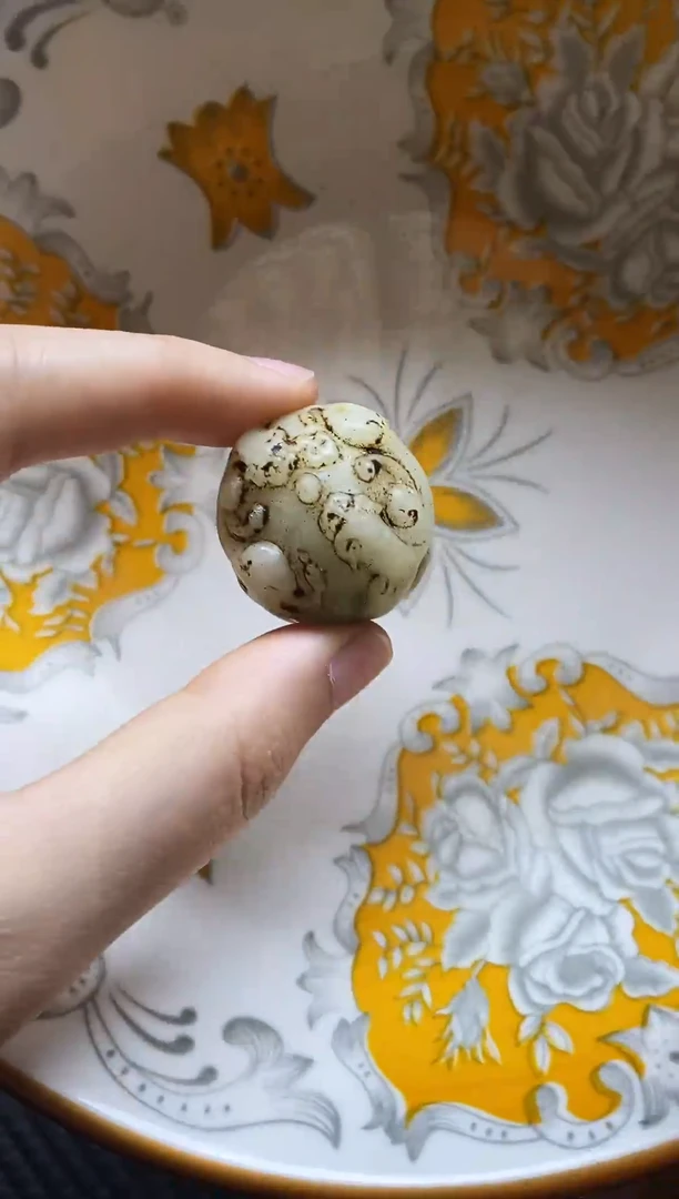 瓷片瓷片 瓷器 摆件 1个
