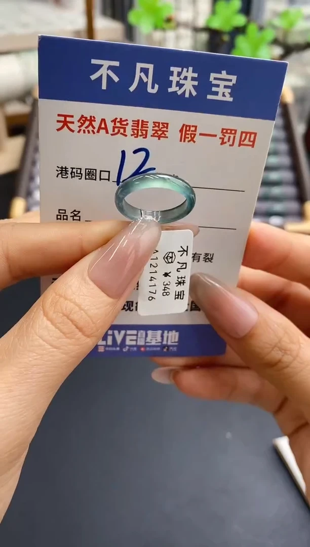 未镶嵌戒指翡翠天然A货翡翠14176