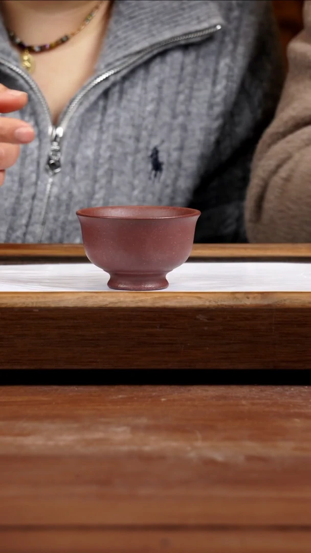 【闪购商品】紫砂茶壶四号井底槽青杯子80CC