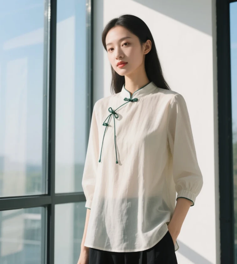 （801-900））气质设计感百搭小众上衣（默认瑕疵，以直播间为主）