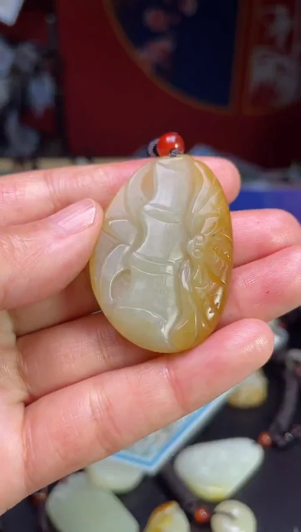 颈饰未镶嵌和田玉123