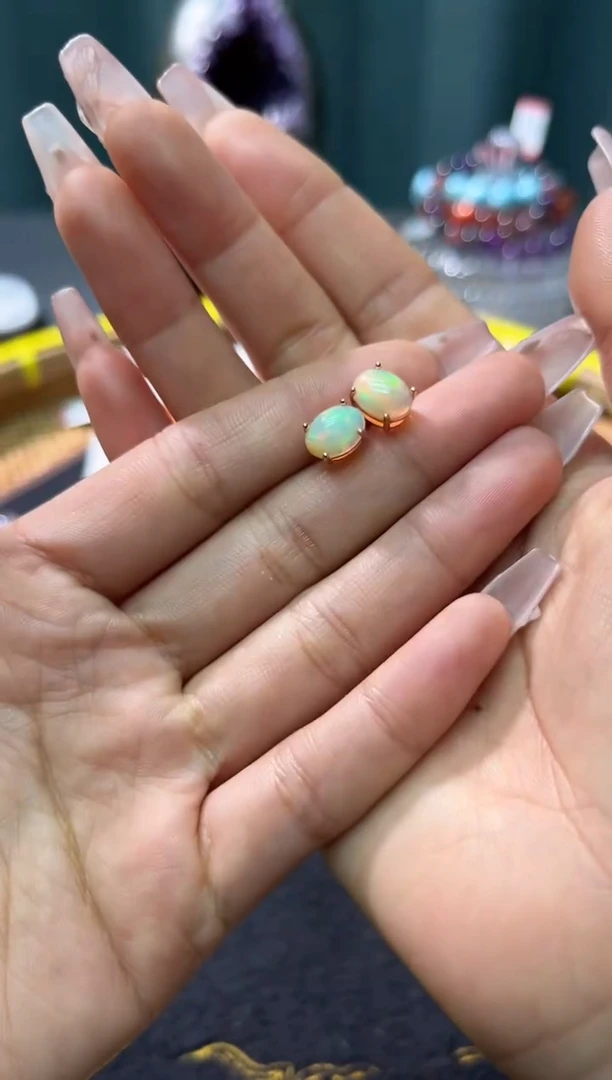 【闪购商品】欧泊手链银S925镶嵌108多样性发其一/