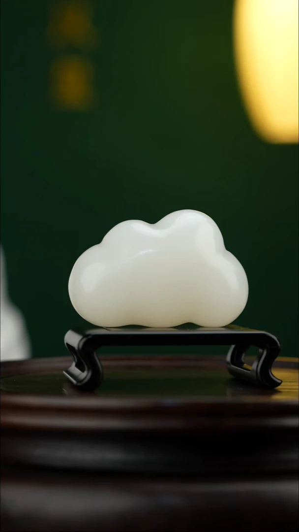 玉【云朵】天然玉石摆件