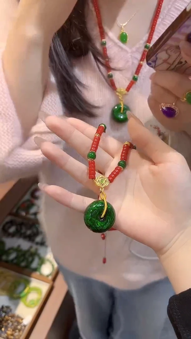 未镶嵌颈饰玛瑙/玉髓DIY款M884