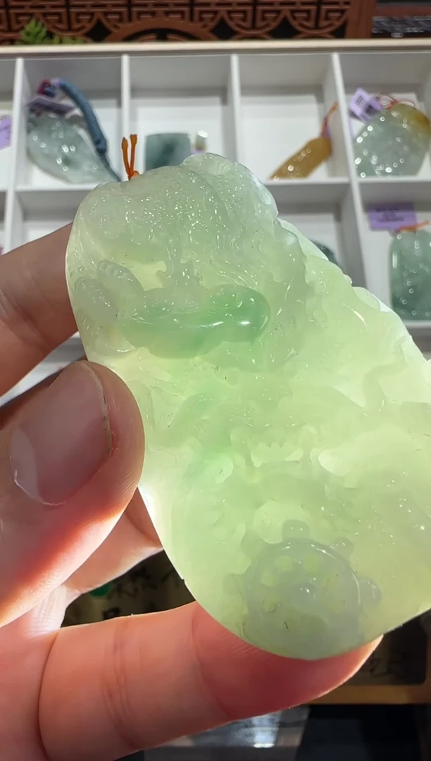 未镶嵌挂件翡翠A货翡翠多样性孤品
