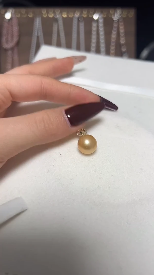 吊坠(不含链)钛钢淡水珍珠永丽严选