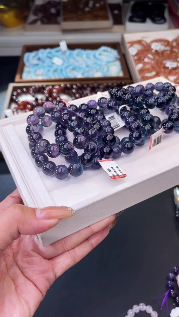 【闪购商品】萤石/未镶嵌K10萤石手串12mm