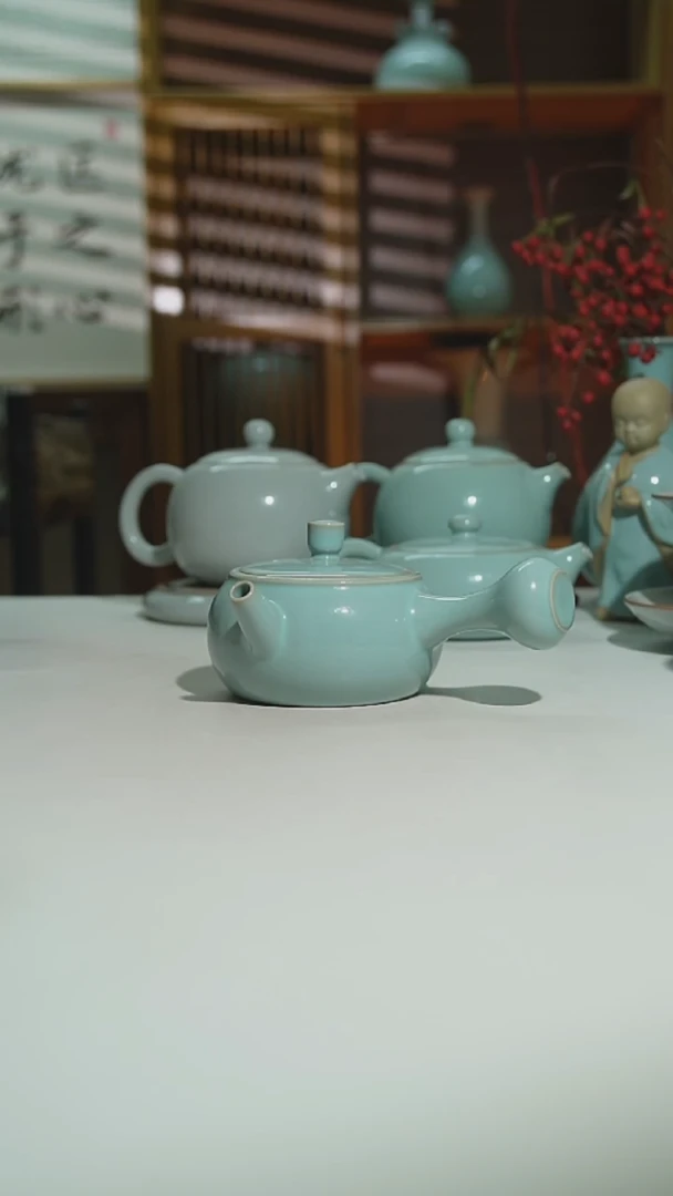 天青运圈揽月壶二级