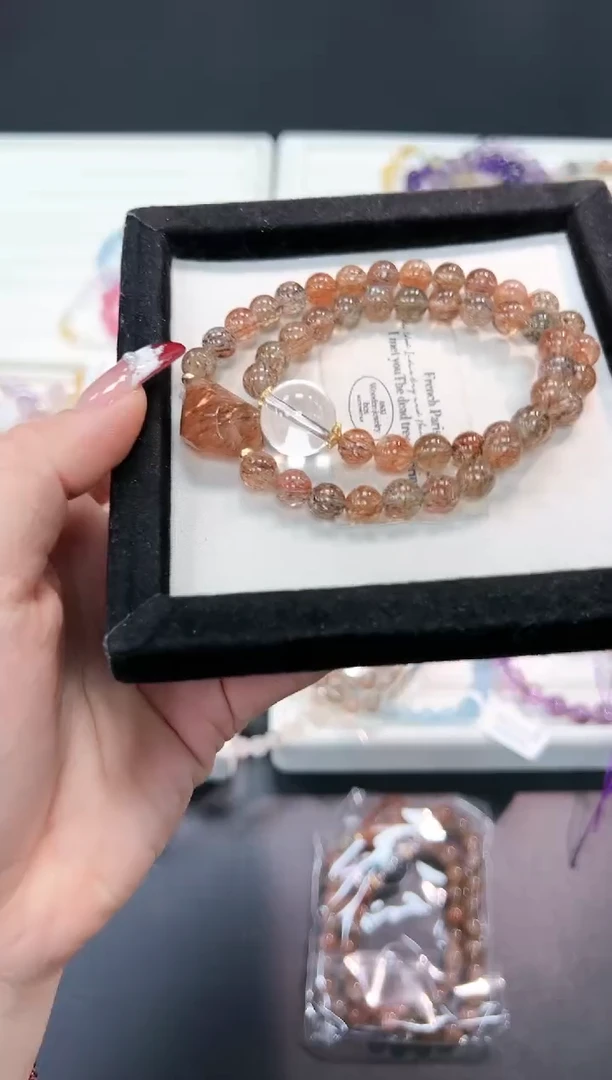 【闪购商品】水晶手串未镶嵌39b多样性发其一/1条默认微瑕