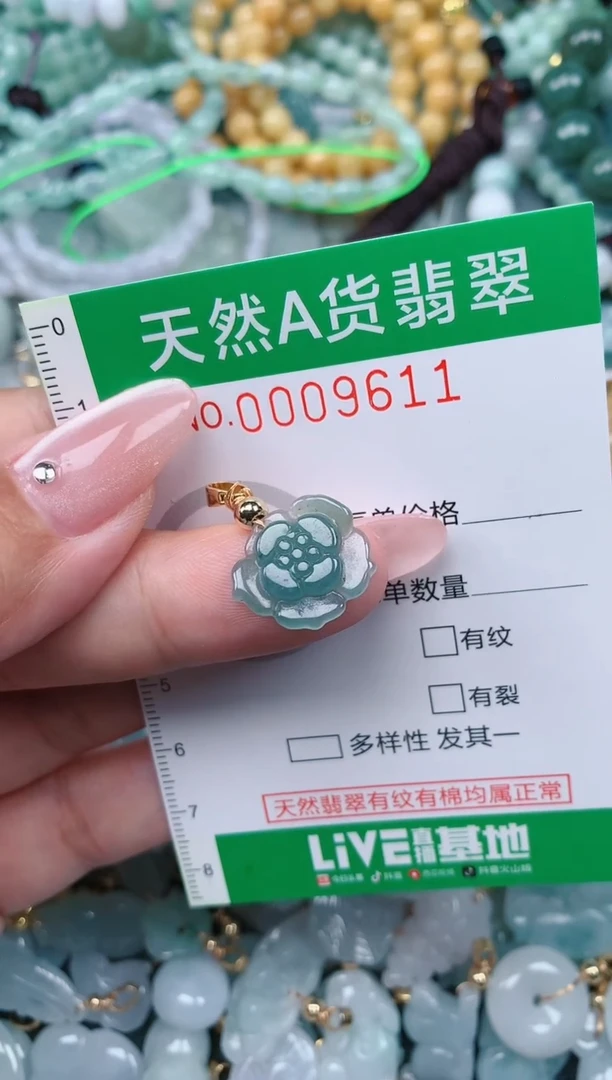 翡翠未镶嵌颈饰.0009611