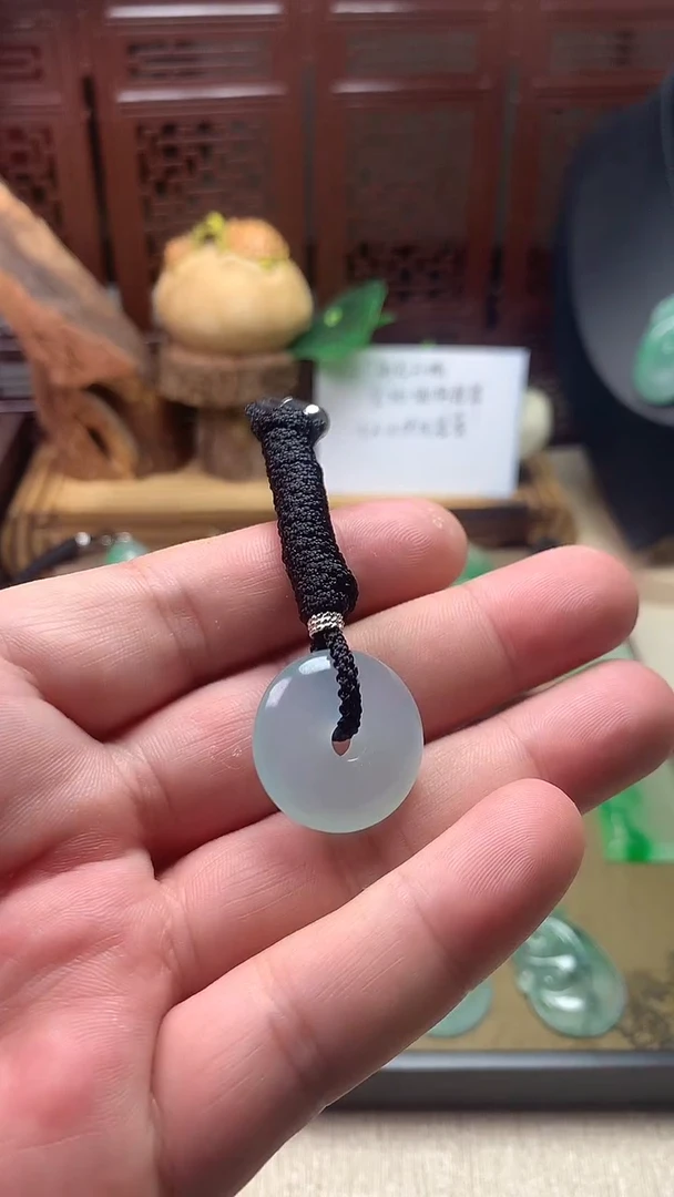 颈饰未镶嵌翡翠所见即所得，一图一物