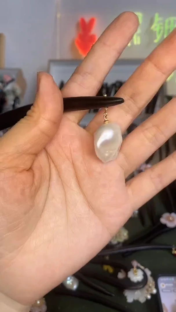 非金属木质浅*18  美丽发簪  巴