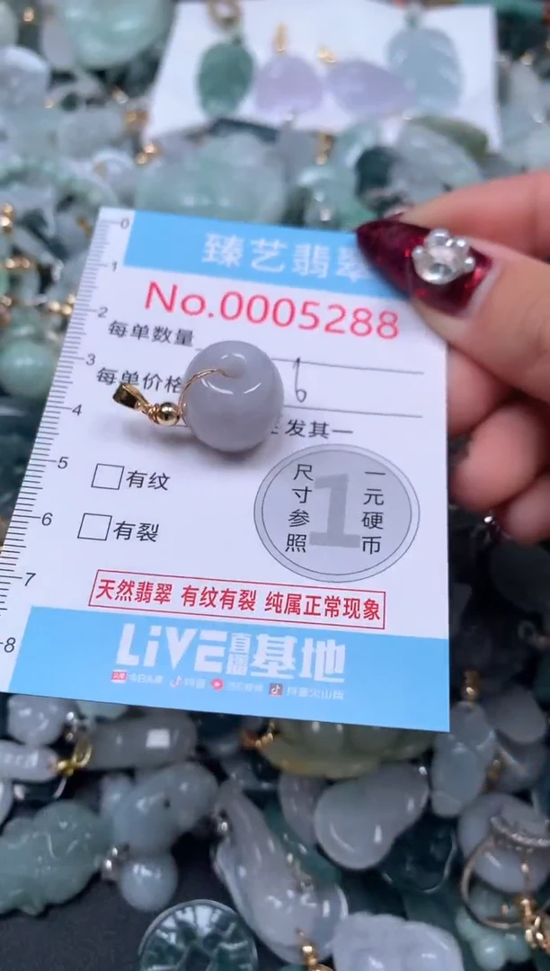 颈饰未镶嵌翡翠5288