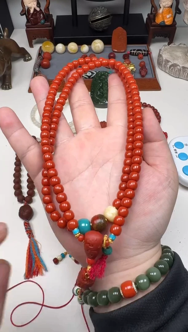 项链未镶嵌南红玛瑙大*南红玛瑙